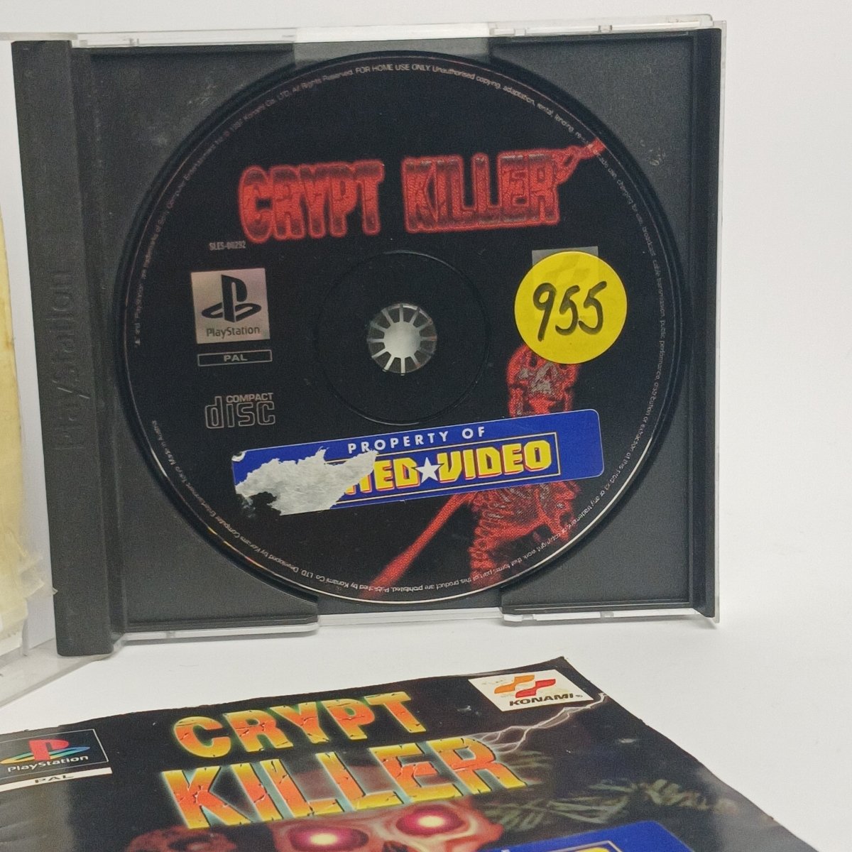 Cash for Games Crypt Killer - PAL (PS1) PS1 PS2 PS3 PS4 NZ AU