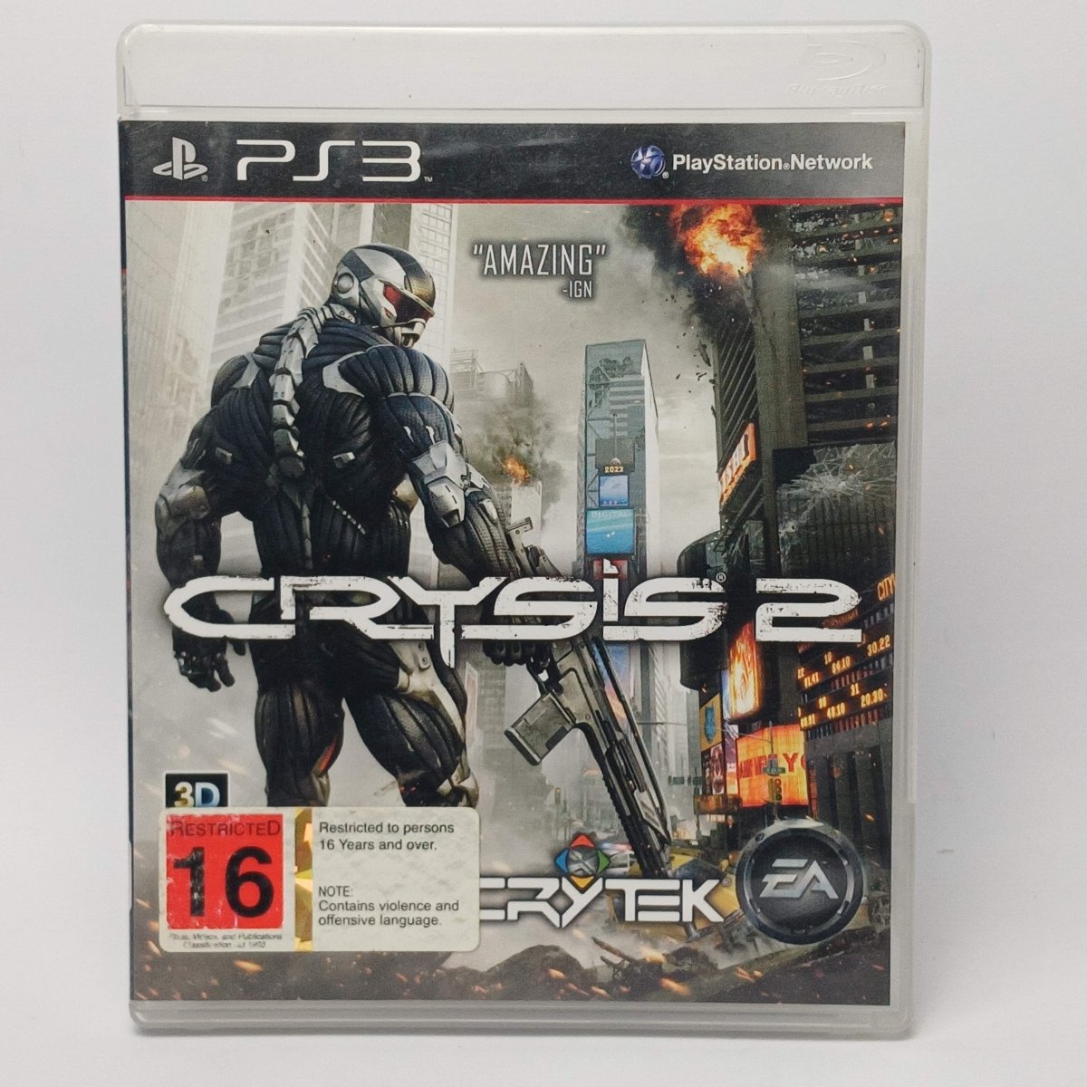 Cash for Games Crysis 2 (PS3) PS1 PS2 PS3 PS4 NZ AU