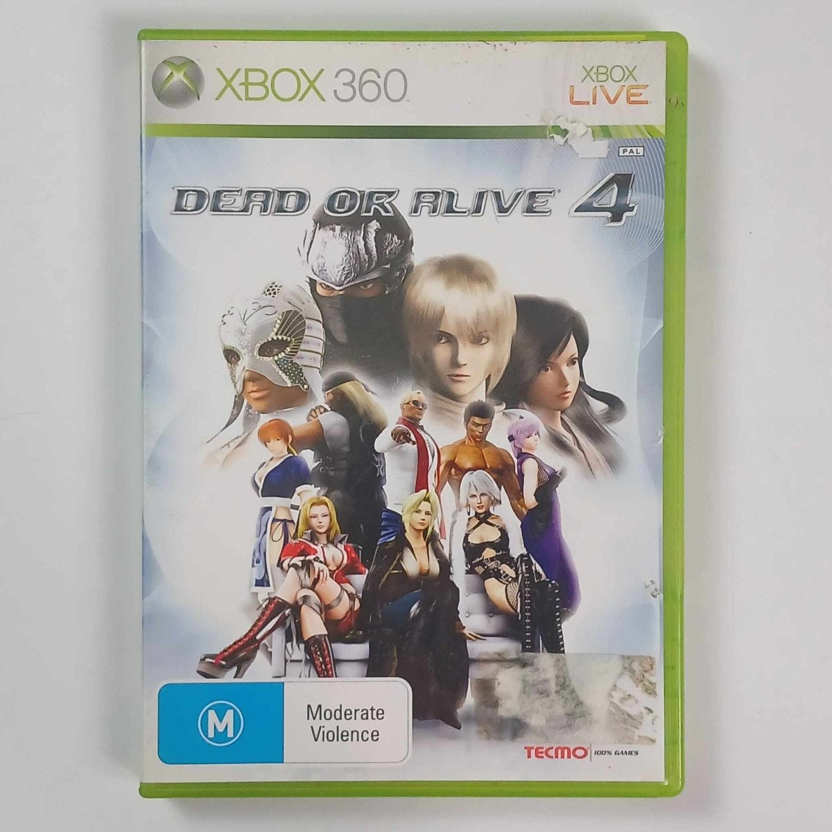 Cash for Games Dead or Alive 4 (Xbox 360) PS1 PS2 PS3 PS4 NZ AU