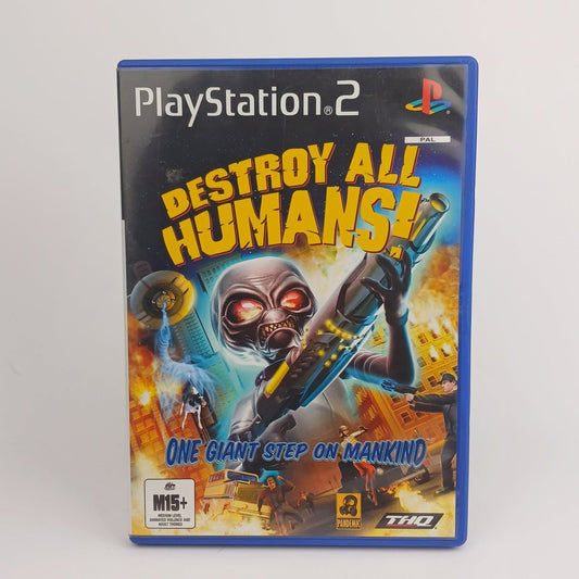 Cash for Games Destroy All Humans! - PAL (PS2) PS1 PS2 PS3 PS4 NZ AU