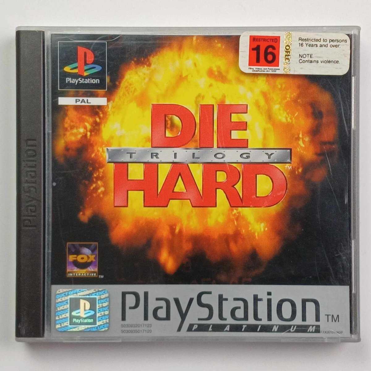 Cash for Games Die Hard Trilogy - Mint Condition (PS1) PS1 PS2 PS3 PS4 NZ AU