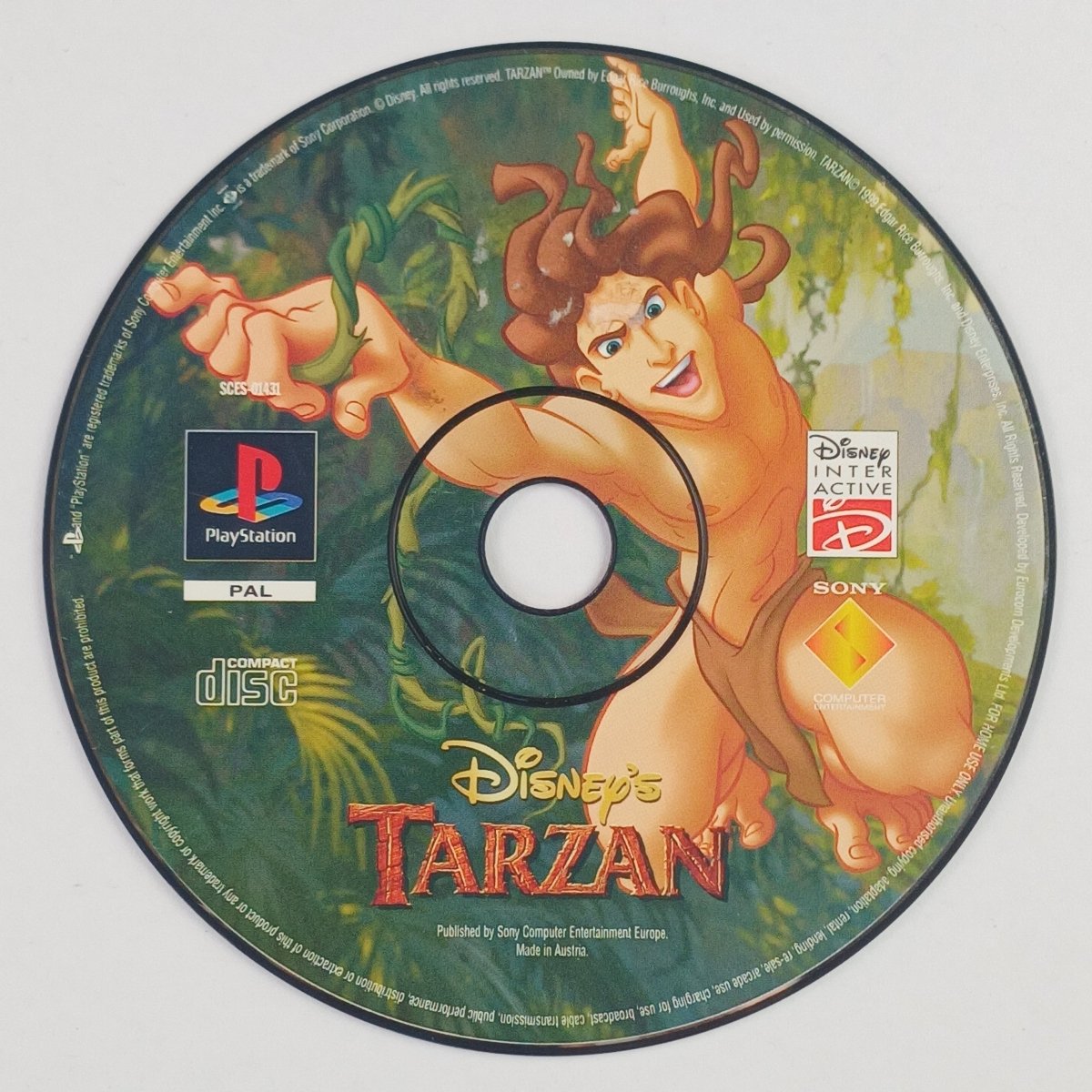 Cash for Games Disney’s Tarzan - Disc Only (PS1) PS1 PS2 PS3 PS4 NZ AU