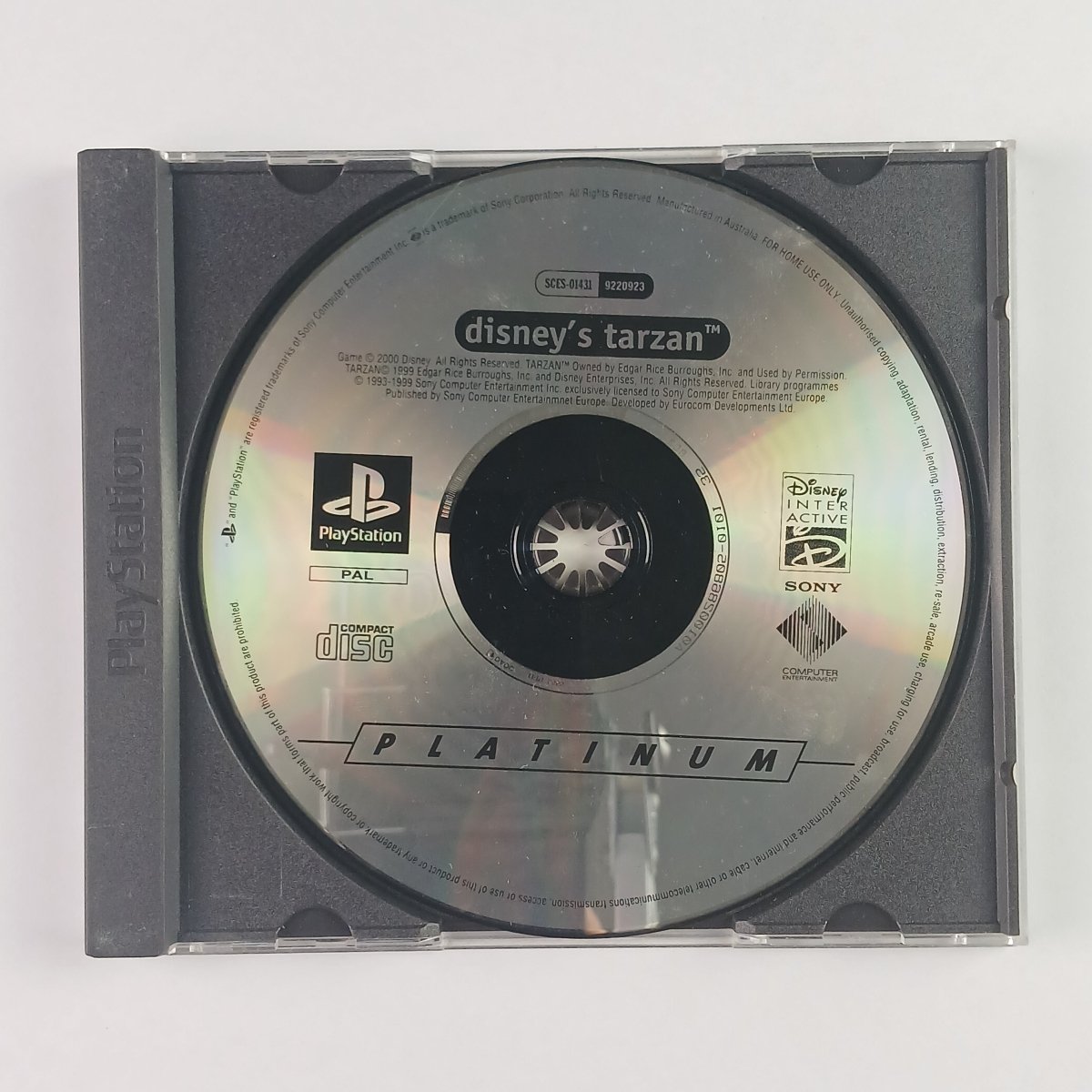 Cash for Games Disney’s Tarzan (PS1) PS1 PS2 PS3 PS4 NZ AU