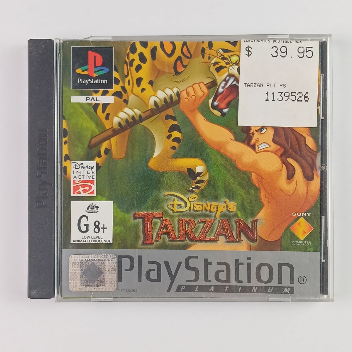 Cash for Games Disney’s Tarzan (PS1) PS1 PS2 PS3 PS4 NZ AU