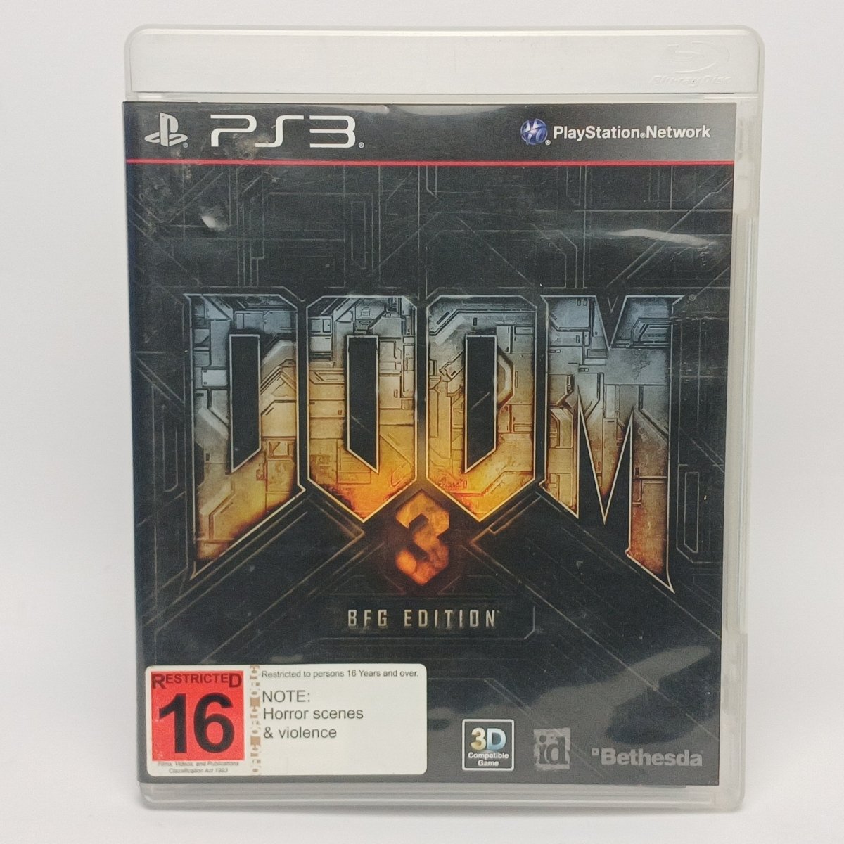 Cash for Games Doom 3 BFG Edition (PS3) PS1 PS2 PS3 PS4 NZ AU