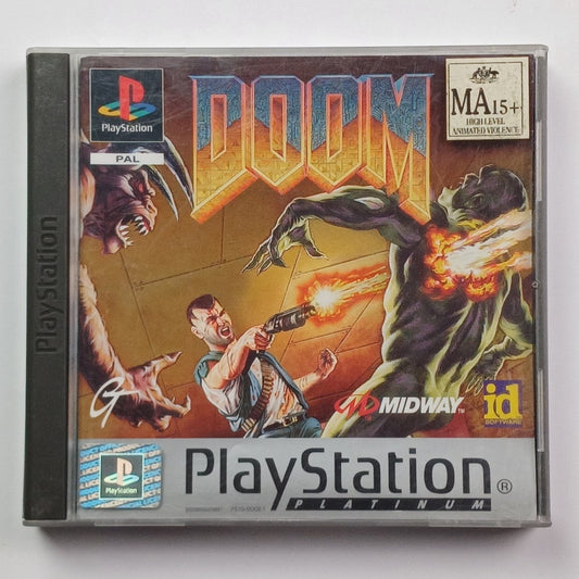 Cash for Games Doom (PS1) PS1 PS2 PS3 PS4 NZ AU