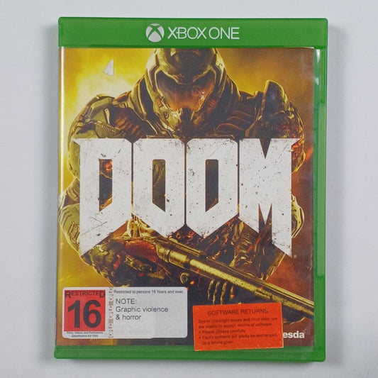 Cash for Games Doom (Xbox One) PS1 PS2 PS3 PS4 NZ AU