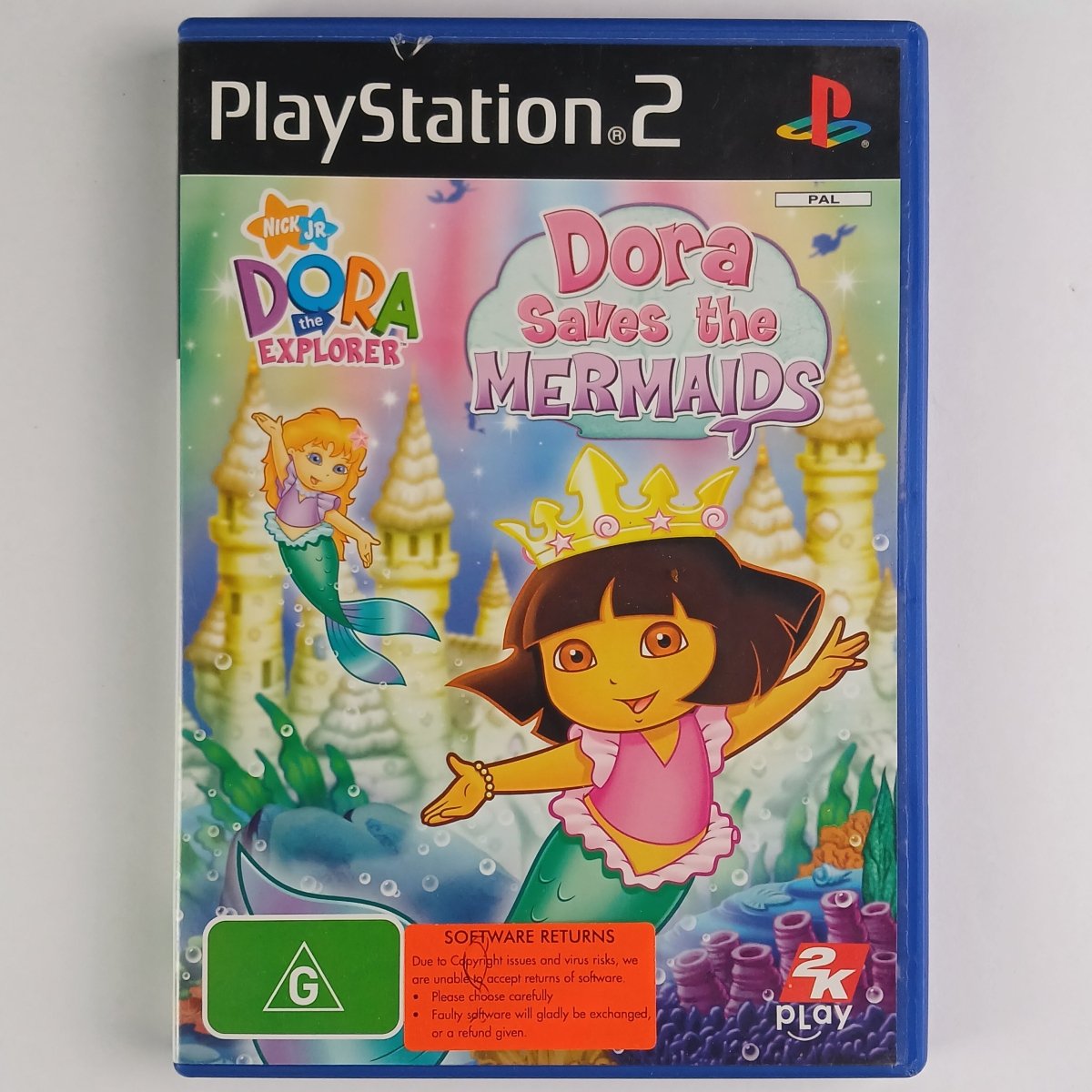 Cash for Games Dora Saves The Mermaids (PS2) PS1 PS2 PS3 PS4 NZ AU