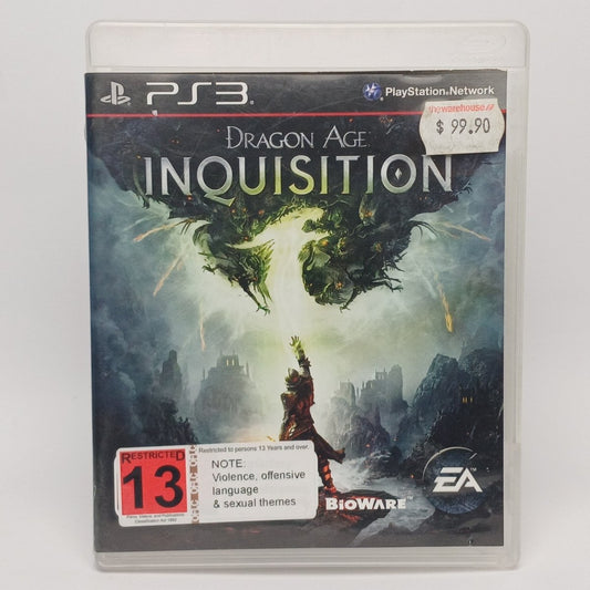 Cash for Games Dragon Age: Inquisition (PS3) PS1 PS2 PS3 PS4 NZ AU