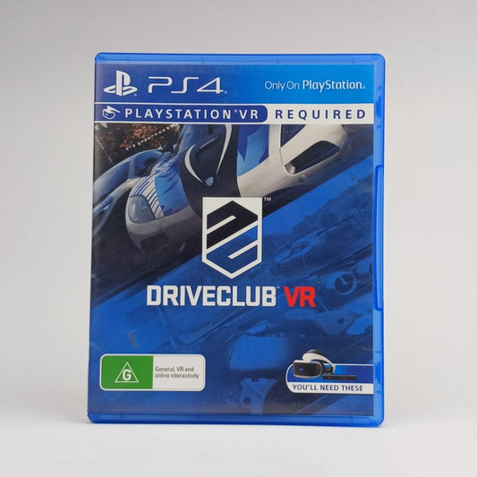 Cash for Games DRIVECLUB VR (PS4) PS1 PS2 PS3 PS4 NZ AU