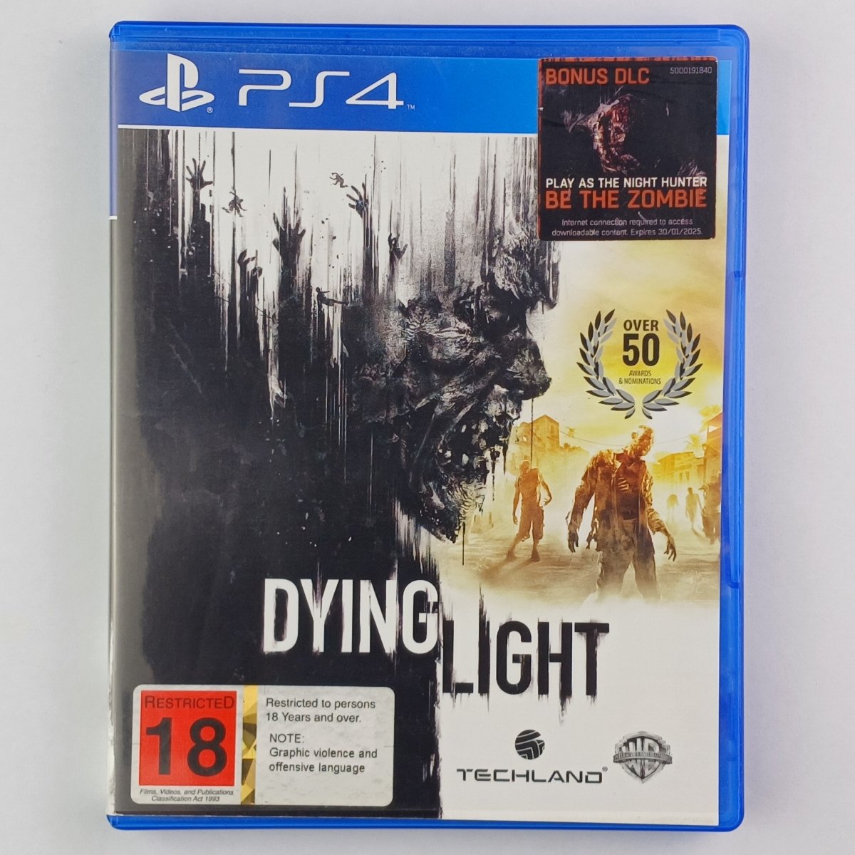 Cash for Games Dying Light (PS4) PS1 PS2 PS3 PS4 NZ AU