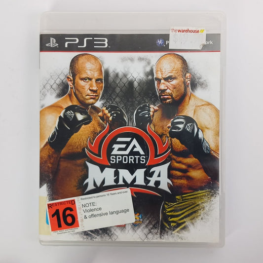 Cash for Games EA Sports MMA (PS3) PS1 PS2 PS3 PS4 NZ AU