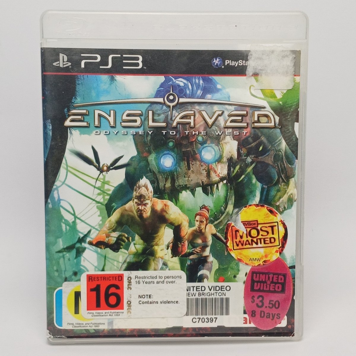 Cash for Games Enslaved: Odyssey to the West (PS3) PS1 PS2 PS3 PS4 NZ AU