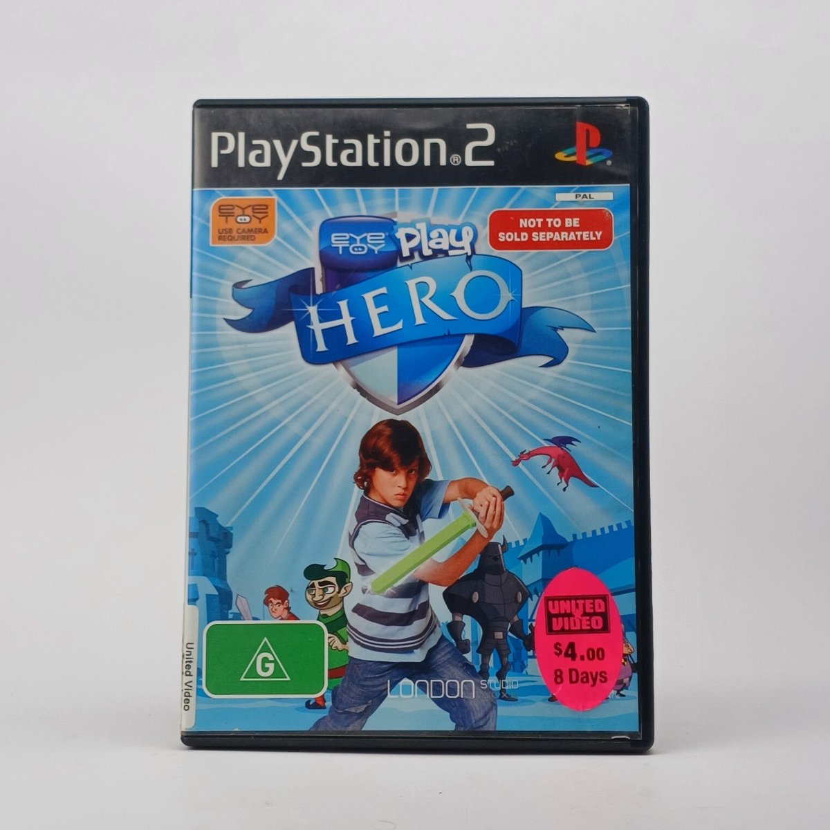 Cash for Games EyeToy Play: Hero (PS2) PS1 PS2 PS3 PS4 NZ AU