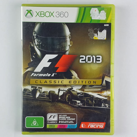 Cash for Games F1 2013 (Xbox 360) PS1 PS2 PS3 PS4 NZ AU