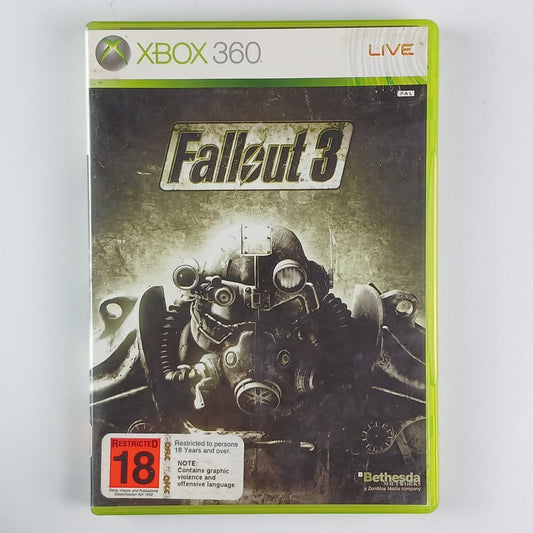 Cash for Games Fallout: 3 (Xbox 360) PS1 PS2 PS3 PS4 NZ AU