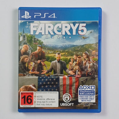 Cash for Games Far Cry 5 (PS4) PS1 PS2 PS3 PS4 NZ AU