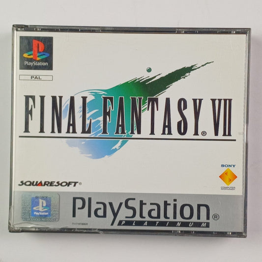 Cash for Games Final Fantasy VII - PAL (PS1) PS1 PS2 PS3 PS4 NZ AU