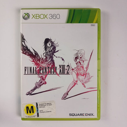 Cash for Games Final Fantasy XIII-2 (Xbox 360) PS1 PS2 PS3 PS4 NZ AU