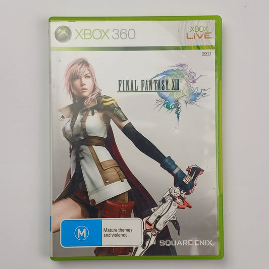 Cash for Games Final Fantasy XIII (Xbox 360) PS1 PS2 PS3 PS4 NZ AU