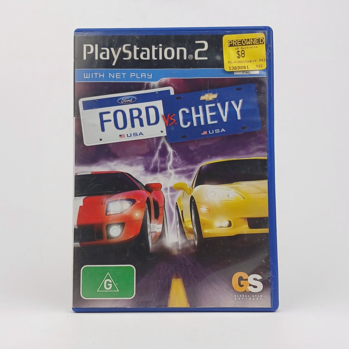 Cash for Games Ford vs. Chevy - PAL (PS2) PS1 PS2 PS3 PS4 NZ AU