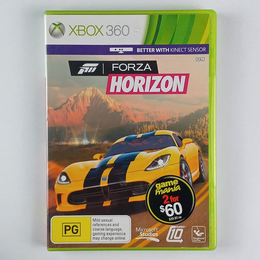 Cash for Games Forza Horizon (Xbox 360) PS1 PS2 PS3 PS4 NZ AU