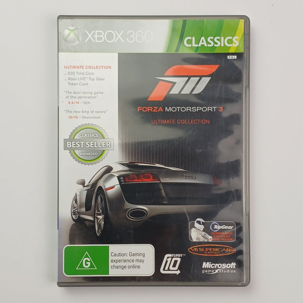 Cash for Games Forza Motorsport 3 (Xbox 360) PS1 PS2 PS3 PS4 NZ AU