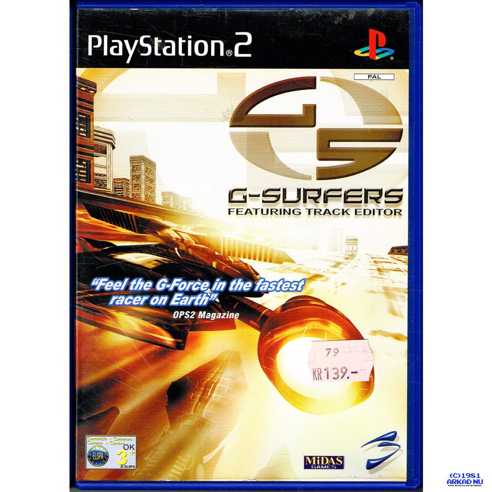 Cash for Games G-Surfers - PAL (PS2) PS1 PS2 PS3 PS4 NZ AU