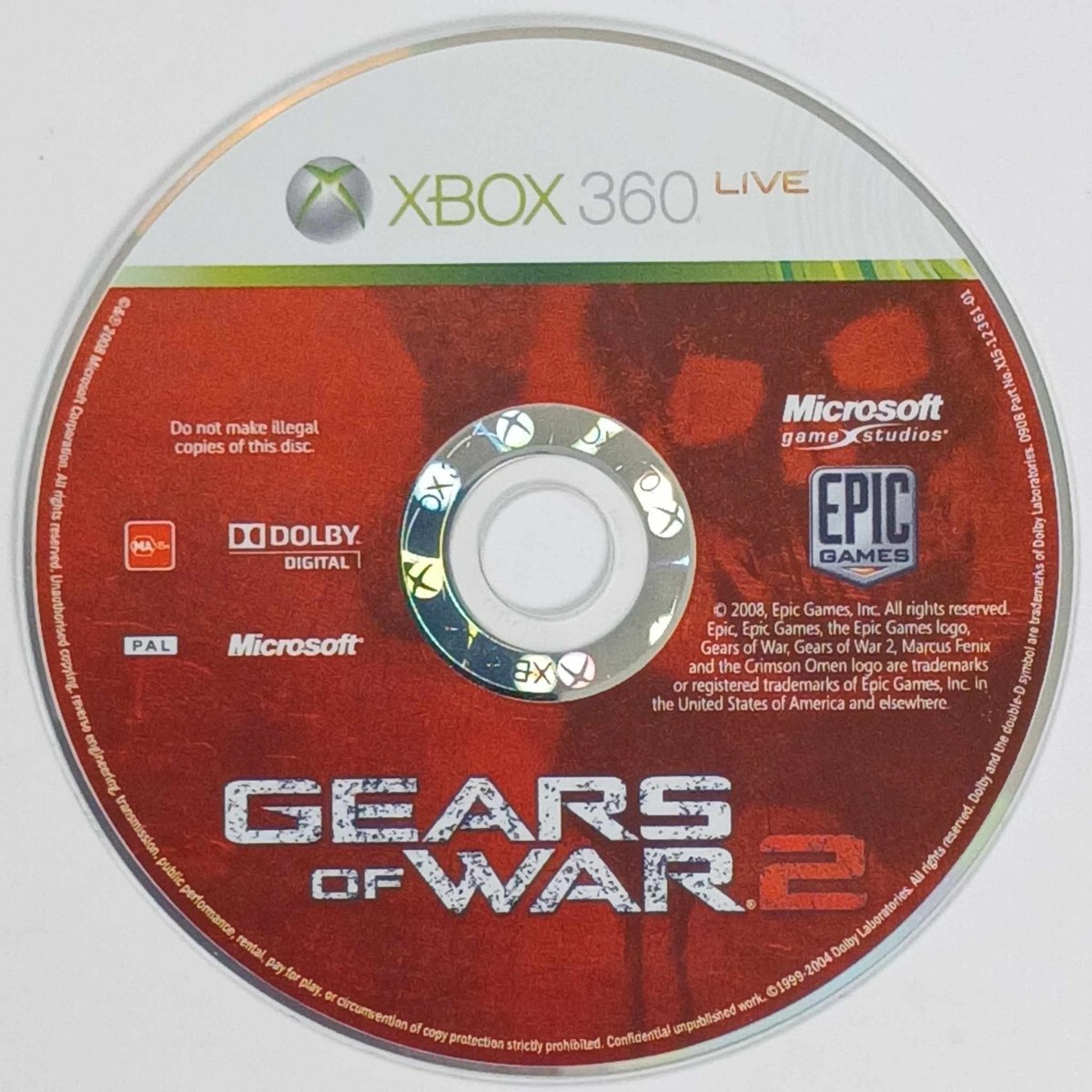 Cash for Games Gears of War 2 (Xbox 360) PS1 PS2 PS3 PS4 NZ AU