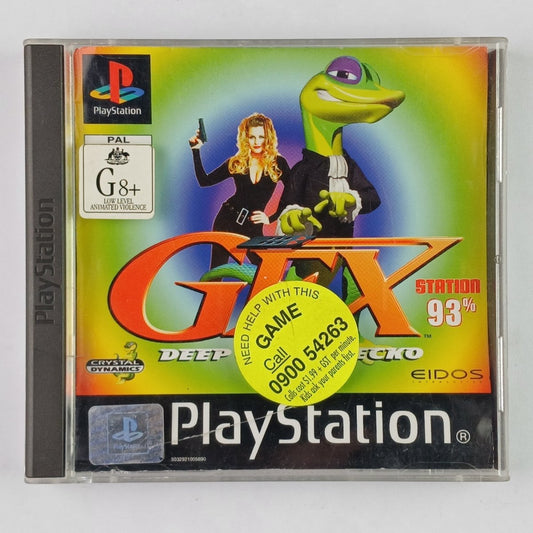 Cash for Games GEX: Deep Cover Gecko (PS1) PS1 PS2 PS3 PS4 NZ AU