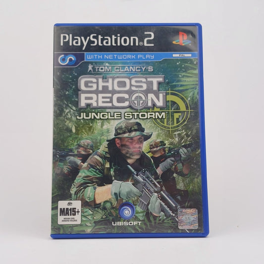 Cash for Games Ghost Recon Jungle Storm - PAL (PS2) PS1 PS2 PS3 PS4 NZ AU