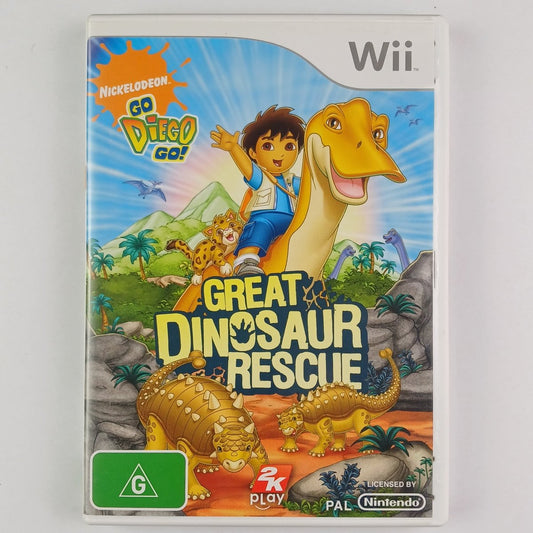 Cash for Games Go Diego Go! Great Dinosaur Rescue (Wii) PS1 PS2 PS3 PS4 NZ AU