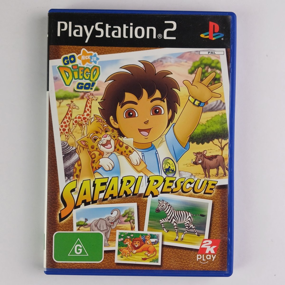 Cash for Games Go Diego Go: Safari Rescue (PS2) PS1 PS2 PS3 PS4 NZ AU