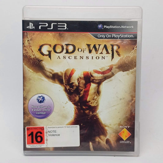 Cash for Games God of War: Ascension (PS3) PS1 PS2 PS3 PS4 NZ AU