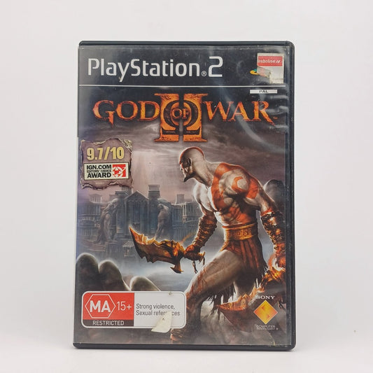 Cash for Games God of War II - PAL (PS2) PS1 PS2 PS3 PS4 NZ AU