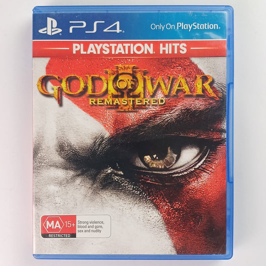 Cash for Games God of War III Remastered (PS4) PS1 PS2 PS3 PS4 NZ AU