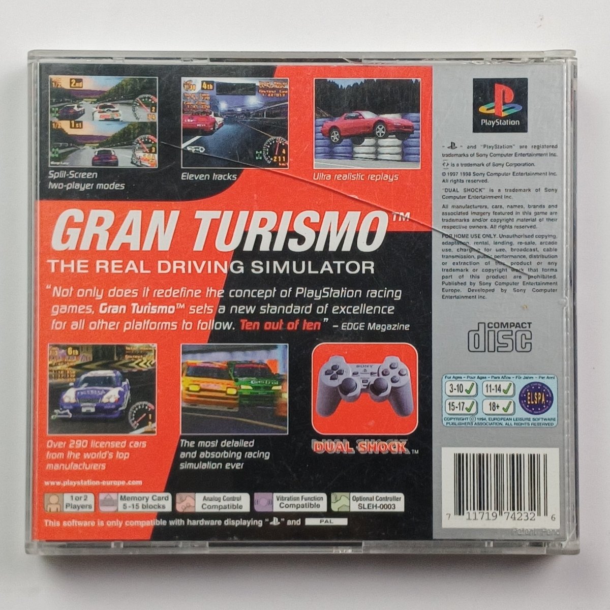 Cash for Games Gran Turismo - Platinum (PS1) PS1 PS2 PS3 PS4 NZ AU