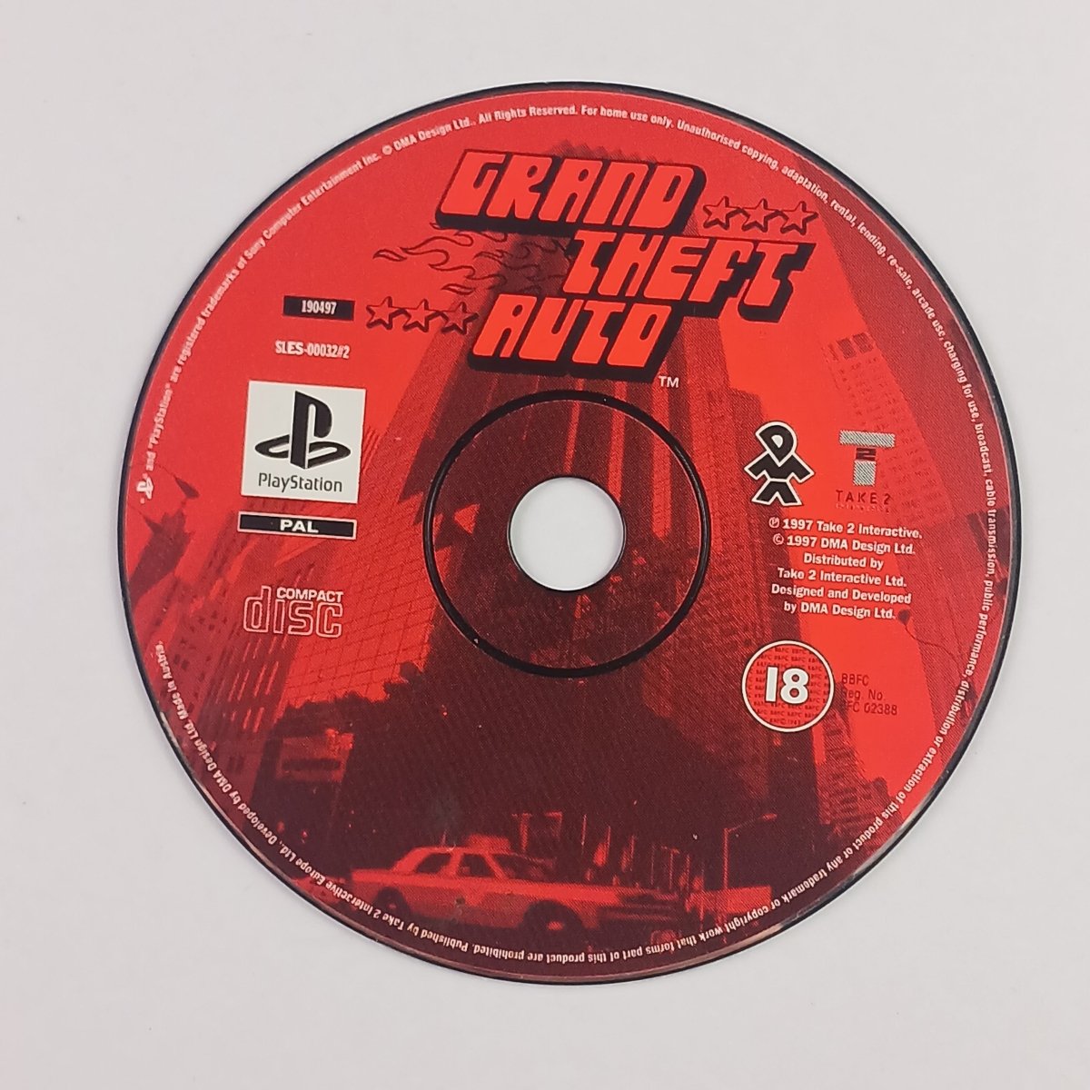 Cash for Games Grand Theft Auto - Disc Only (PS1) PS1 PS2 PS3 PS4 NZ AU