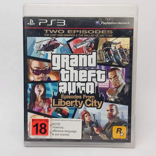 Cash for Games Grand Theft Auto Episodes from Liberty City (PS3) PS1 PS2 PS3 PS4 NZ AU