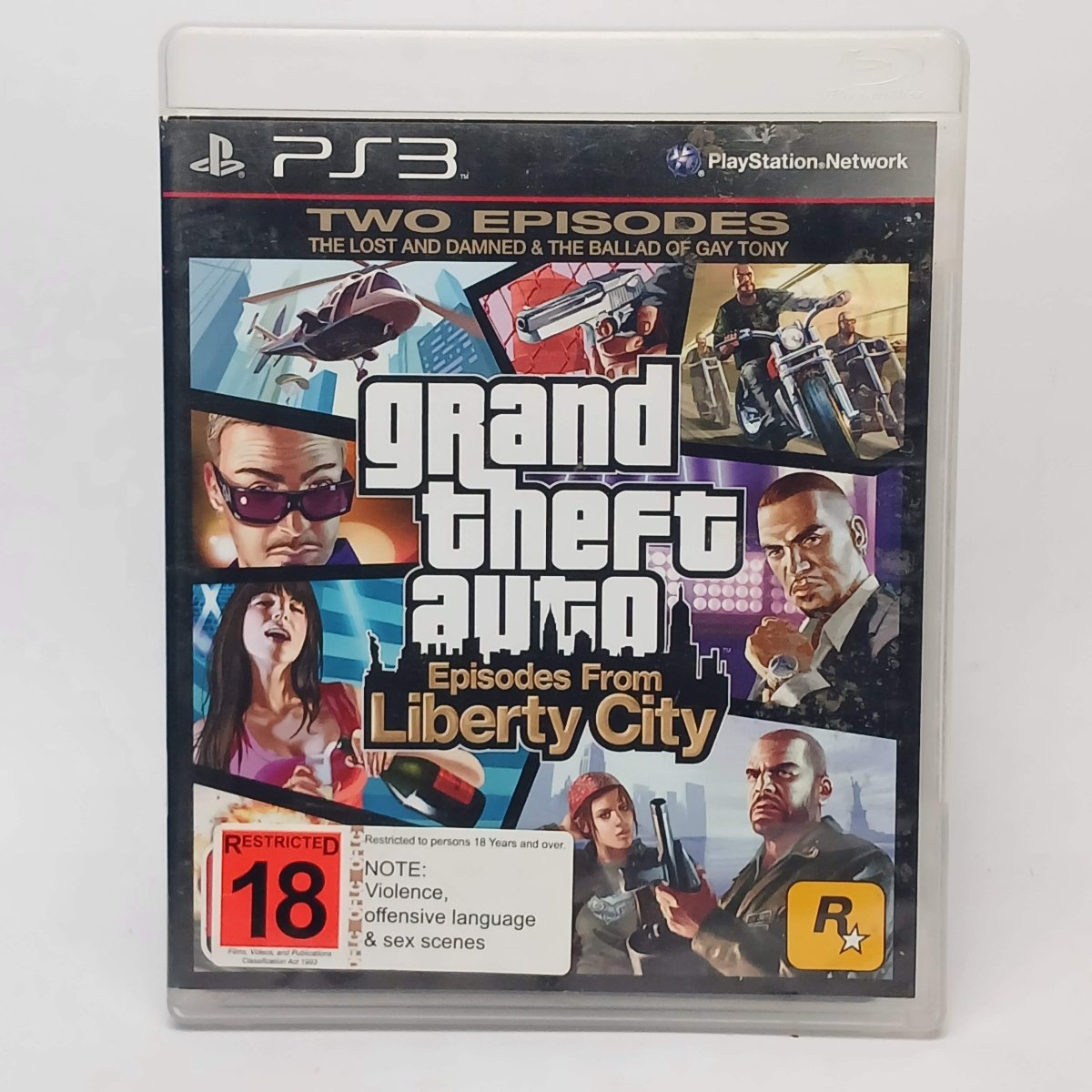 Cash for Games Grand Theft Auto IV Episodes from Liberty City (PS3) PS1 PS2 PS3 PS4 NZ AU