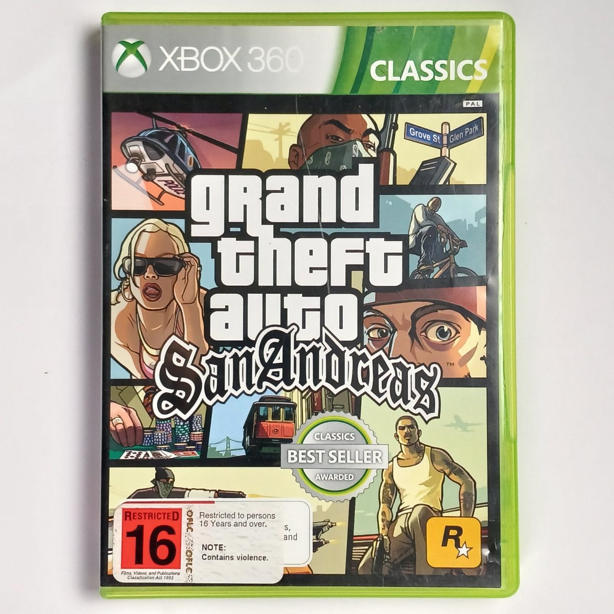 Cash for Games Grand Theft Auto: San Andreas (Xbox 360) PS1 PS2 PS3 PS4 NZ AU