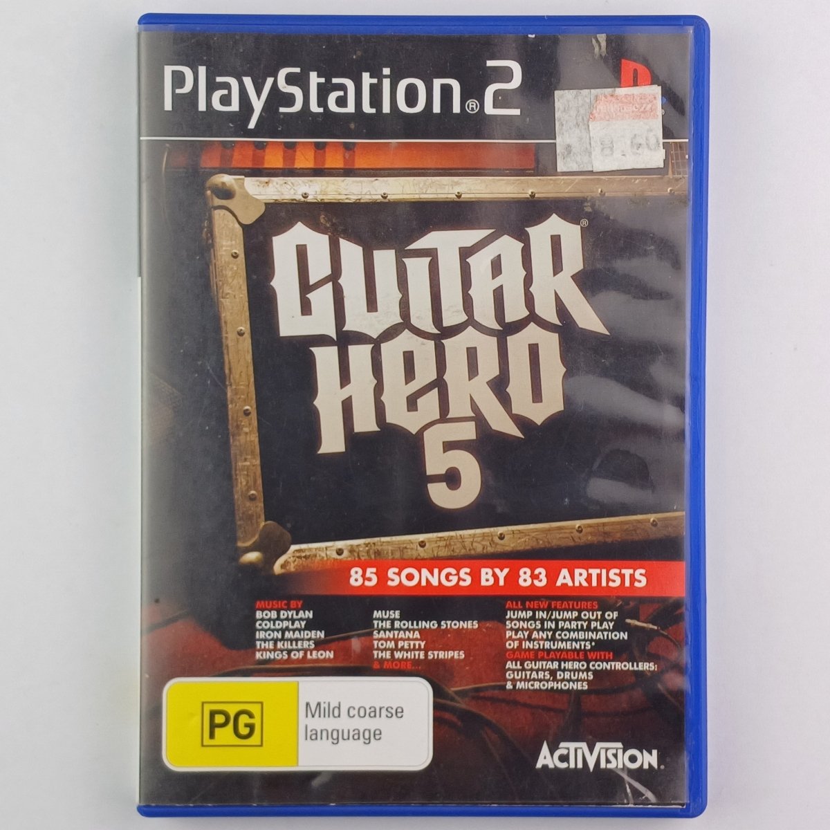 Cash for Games Guitar Hero 5 (PS2) PS1 PS2 PS3 PS4 NZ AU