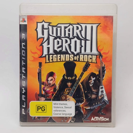 Cash for Games Guitar Hero III: Legends of Rock (PS3) PS1 PS2 PS3 PS4 NZ AU