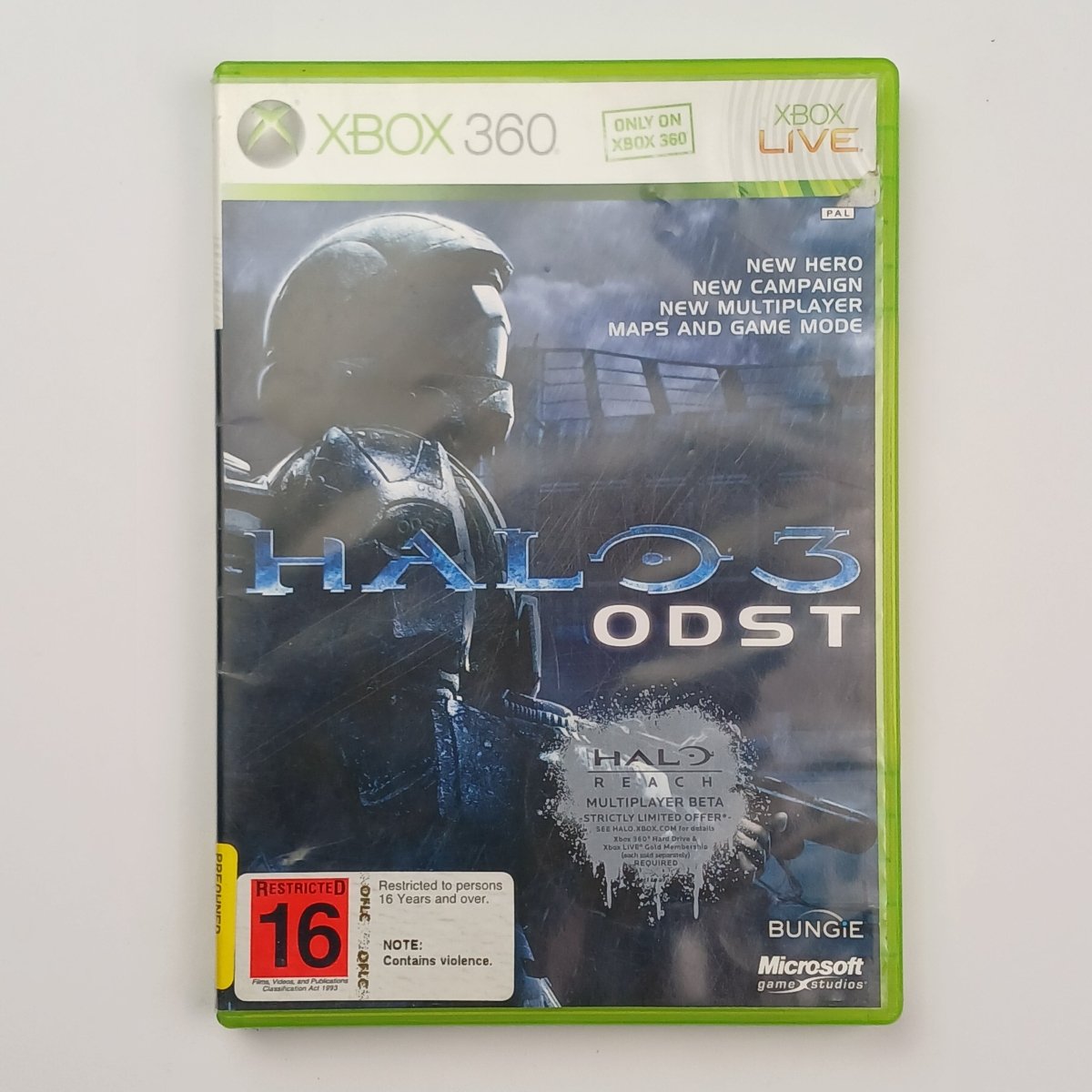 Cash for Games Halo 3 ODST (Xbox 360) PS1 PS2 PS3 PS4 NZ AU