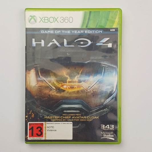 Cash for Games Halo 4 Game Of The Year Edition (Xbox 360) PS1 PS2 PS3 PS4 NZ AU