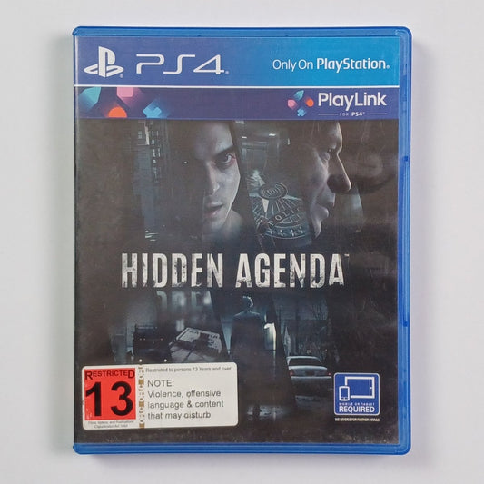 Cash for Games Hidden Agenda (PS4) PS1 PS2 PS3 PS4 NZ AU