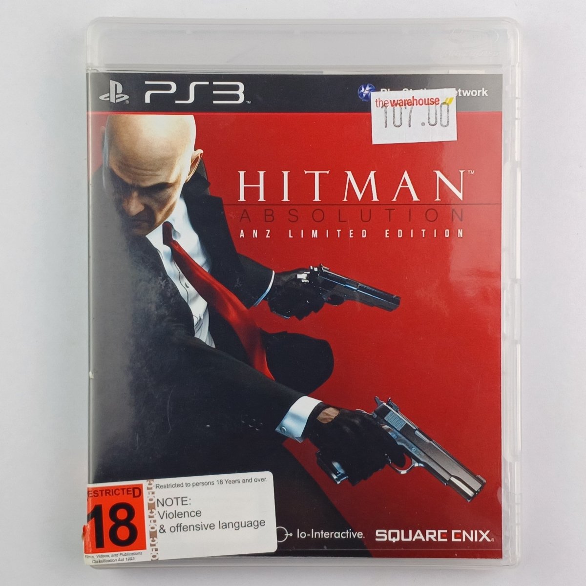 Cash for Games Hitman: Absolution (PS3) PS1 PS2 PS3 PS4 NZ AU