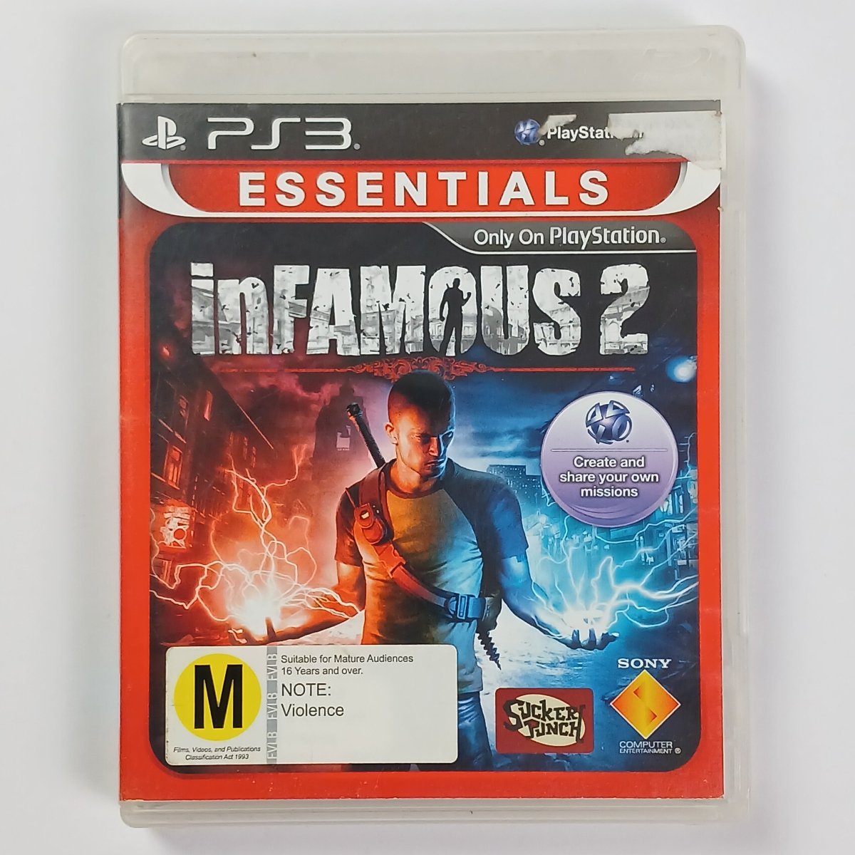 Cash for Games Infamous 2 (PS3) PS1 PS2 PS3 PS4 NZ AU