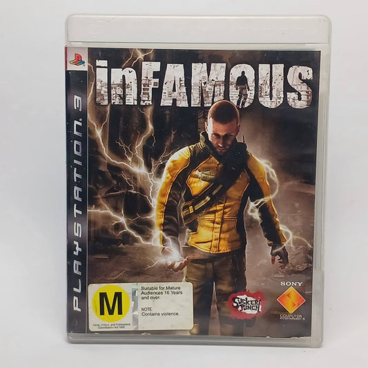 Cash for Games Infamous (PS3) PS1 PS2 PS3 PS4 NZ AU