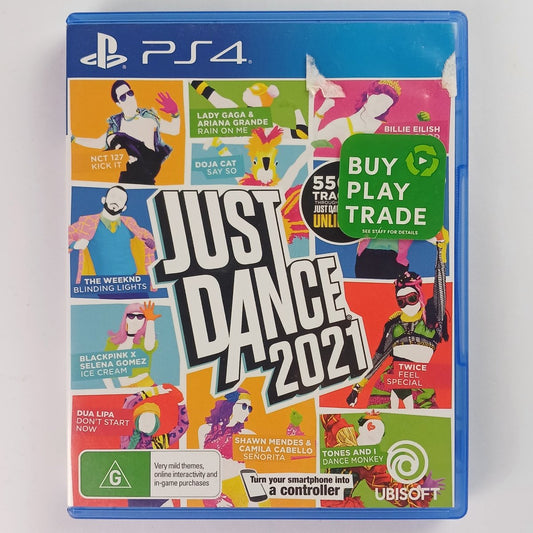 Cash for Games Just Dance 2021 (PS4) PS1 PS2 PS3 PS4 NZ AU